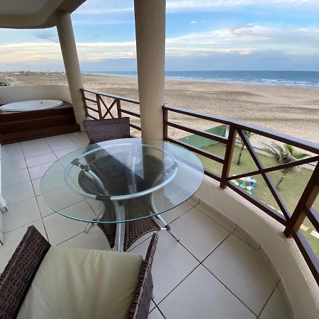 Beachfront Apt & Jacuzzi Taíba Exterior foto